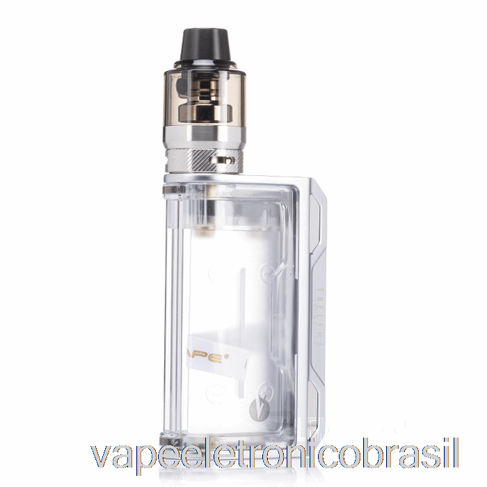 Vape Eletrônico Perdido Vape Thelema Quest 200w Starter Kit Prata / Transparente